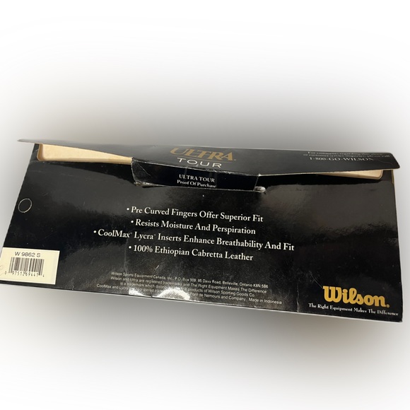 Wilson Mens golf glove S cadet left ⛳️ Ultra Tour - Picture 6 of 6